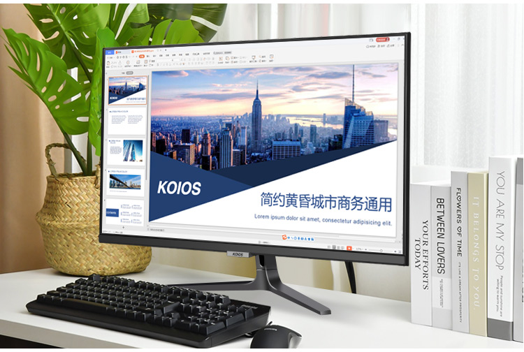 KOIOS K2721Q 27 Inch 2K Computer Monitor 60Hz Business Office PC LCD Display IPS Screen 2560*1440 Narrow Professional Stand Monitors插图13